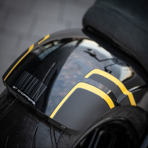 Classic Rear Fender M8 Integrated Lights