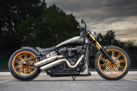 Classic Rear Fender M8 Integrated Lights