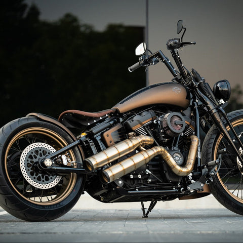 Bobber Rear Fender M8 Integrated Lights