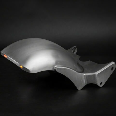 Rear Fender Set with Seat Plate and Sidemount License Plate Holder