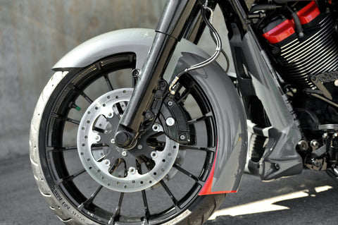 T&S Wrapper Vorderradschutzblech für serienmäßige 17-19" Räder Touring 2014-2023