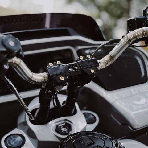 Shell Case Handlebar Risers