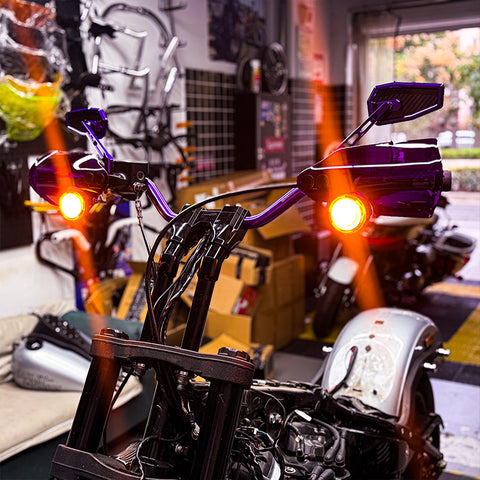 Shell Case Handlebar Risers