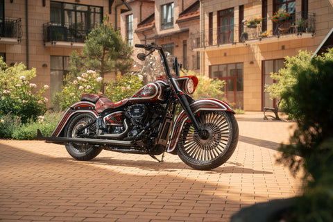 "El Cabron" Chicano Style Frontfender für 23" Rad Softail 2000-2017