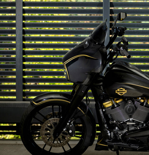7,5" getönte Windschutzscheibe für Harley Davidson FLH 2014-2023