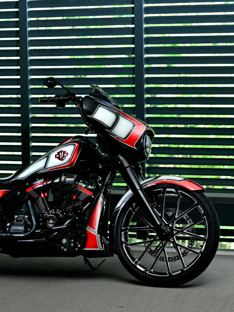 7,5" getönte Windschutzscheibe für Harley Davidson FLH 2014-2023