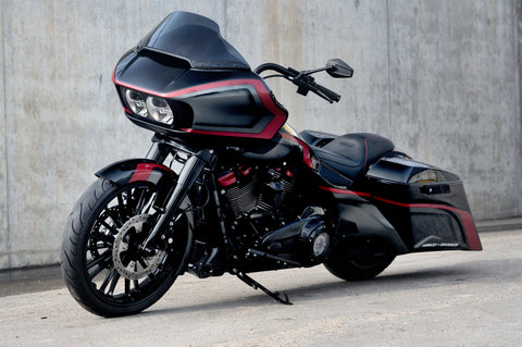 8,5" getönte Windschutzscheibe für Harley Davidson Road Glide 2015-2023