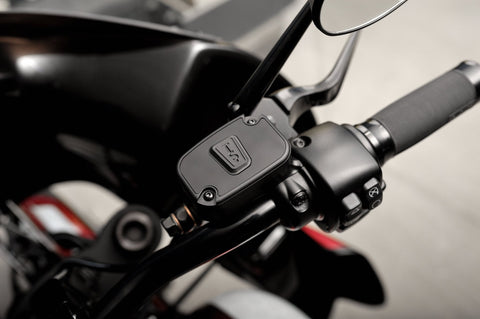 Kupplungs- und Bremszylinderabdeckungen der "Black Series" für Harley Davidson Touring ab 2017