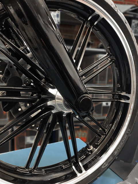 2018-2025 Alle Softail M8 Full Pivot Achsabdeckungssätze