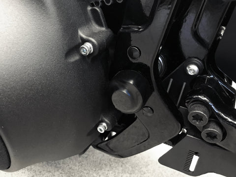 2018–2025 Vollständiger Schwenkachsabdeckungssatz für Softail-Modelle mit Upside-Down-/Inversgabelbaugruppen