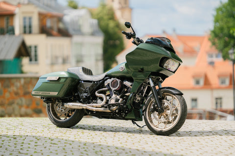 Mid Length Carbonfaser-Vorderradschutzblech für Harley Davidson Touring 2014-2023