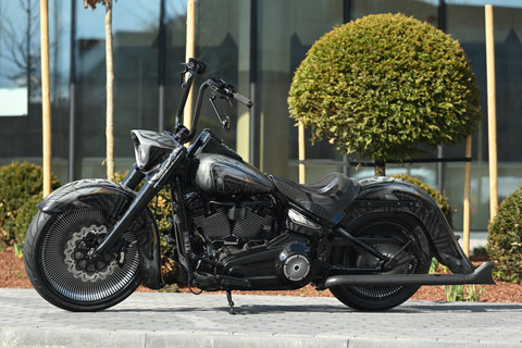 "El Cabron" Chicano Style Frontfender für 23" Rad Softail 2000-2017