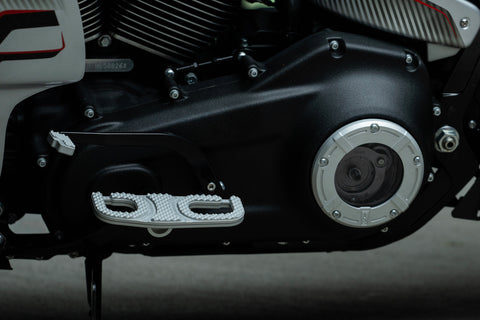 M8 Derby Cover für Harley Davidson Softail 2019 und neuer Transparent