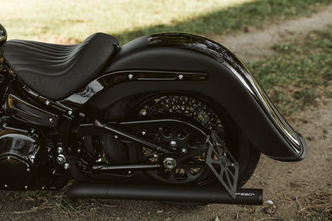 4" Stretch Softail M8 FXBB/S FXST Street Bob Heckfender mit Spitze 2018-2025