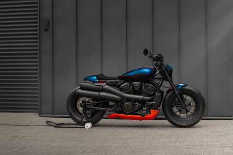 2021-spätere Sportster S „Street Warrior“ Scheinwerferverkleidungsmaske