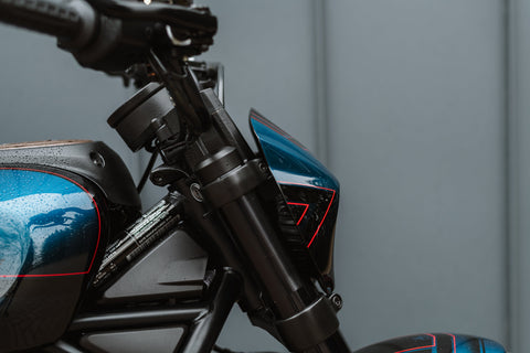 2021-spätere Sportster S „Street Warrior“ Scheinwerferverkleidungsmaske