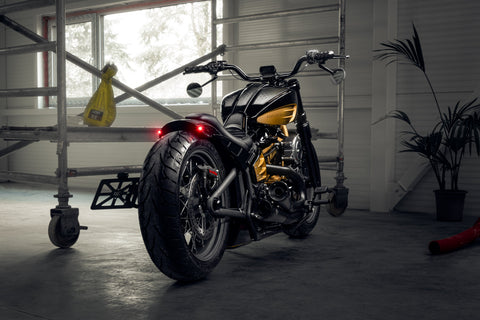 M8 Softail Heckfender „Rodstr“ 2018-2025 für 180-200 breite Reifen