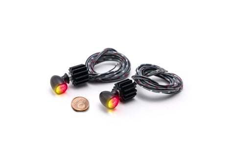 Kellermann Micro Extreme Atto Dark Rück-/Brems-/Blinkleuchten - Rücklicht