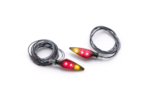 Kellermann Micro Extreme Rhombus Dark Rücklicht, Bremslicht, Blinker – Rücklicht