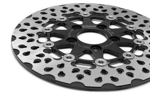Hintere Bremsscheibe "Dislike" Schwarz 292 mm (11,5")