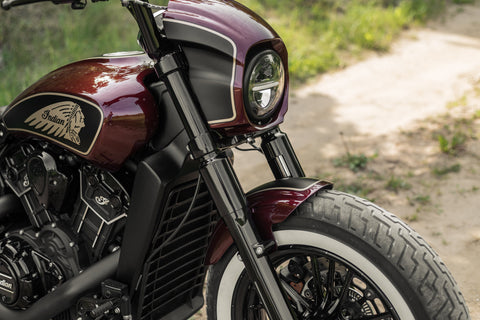 Indian Scout 2015-2024 "Tomahawk" Serie Vollständiger Gabelabdeckungssatz