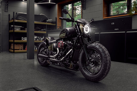 2018-2025 „Aggressor“ Series Softail Standard FXST, Street Bob FXBB/S Gabel Cover Komplettset