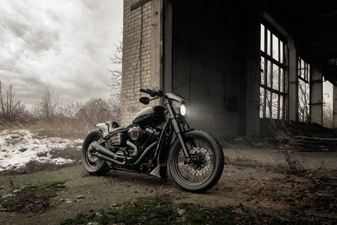 2018-2025 „Aggressor“ Series Softail Standard FXST, Street Bob FXBB/S Gabel Cover Komplettset