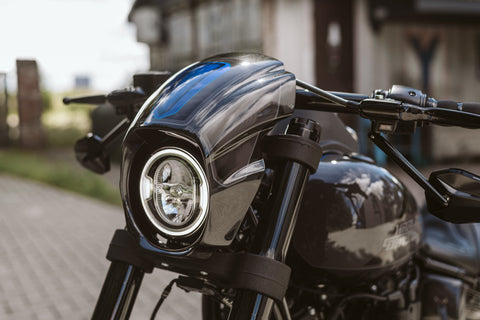 „Aggressor“ Serie Softail M8 Low Rider S FXLRS Scheinwerferverkleidung 2018-2024