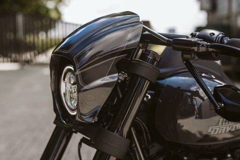 „Aggressor“ Serie Softail M8 Low Rider S FXLRS Scheinwerferverkleidung 2018-2024
