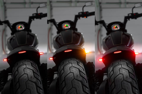 Indian Scout 2015 und neuere Modelle "Mohawk" LED Rücklicht / Blinker Kombination