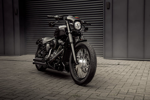2018-2025 „Aggressor“ Series Softail Standard FXST, Street Bob FXBB/S Gabel Cover Komplettset