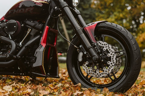 2019-2020 Softail M8 FXDR 114 untere Gabelabdeckungen