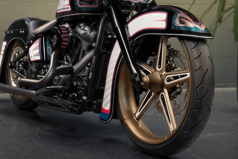 23" vorderer Kotflügel 2018-2025 M8 Softail „Hot Rod Serie“