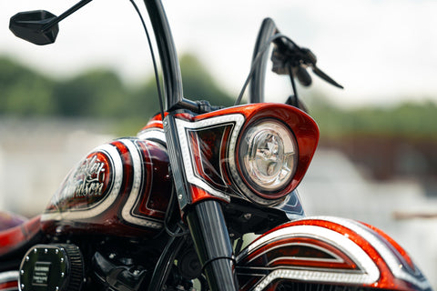"El Cabron" Scheinwerferverkleidung für Harley Davidson Heritage Modelle ab 2018