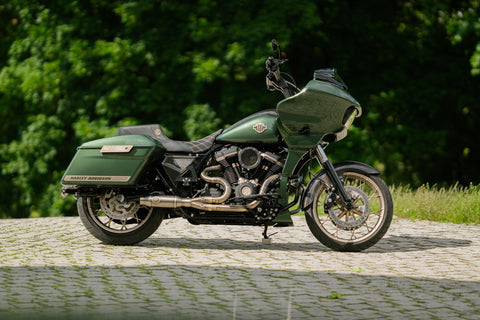 Carbonfaser-Seitenverkleidungssatz im FXR-Stil für Harley Davidson Touring 2014–2023