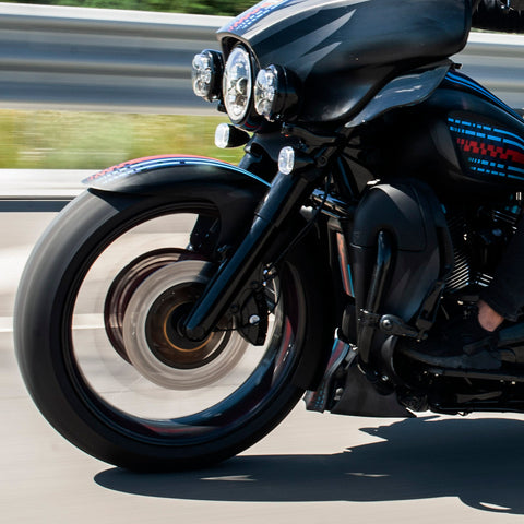 Hooligan Series 3-teilige Kühlerabdeckung für Harley Davidson Touring 2017-2023
