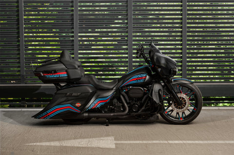 Morocco Style gestreckte Seitenverkleidungen für Harley Davidson Touring Modelle ab Baujahr 2014