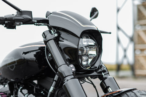 "Aggressor" Serie Softail M8 Breakout FXBR FXBRS Scheinwerferverkleidung 2018-2024