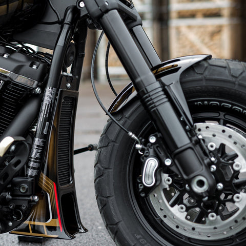 Custom-Frontfender "Aggressor" 2018-2025 Softail M8 Fat Bob FXFB FXFBS