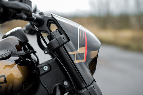 "Aggressor" Serie Softail Fat Bob FXFB FXFBS Scheinwerferverkleidung 2018-2025