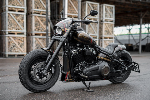 "Aggressor" Serie Softail Fat Bob FXFB FXFBS Scheinwerferverkleidung 2018-2025