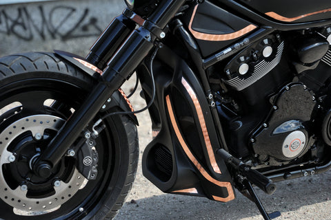 Photon Serie Harley Davidson V-Rod Kühlerabdeckung