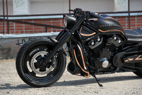 Photon Serie Harley Davidson V-Rod Kühlerabdeckung