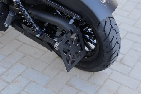USA/Japan/S.Korea Kennzeichenhalterung für V-Rod, Dyna, Sportster