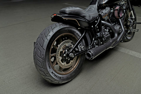 Crook Series Kurzer Heckfender für Harley Davidson Low Rider, Heritage, Fat Bob 180-200 Reifen