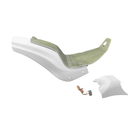 Crook Series Kurzer Heckfender für Harley Davidson Low Rider, Heritage, Fat Bob 180-200 Reifen