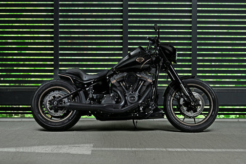 Crook Series Kurzer Heckfender für Harley Davidson Low Rider, Heritage, Fat Bob 180-200 Reifen