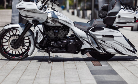 "Black Series" Kupplungsdeckel für Harley Davidson Touring 2007-2016