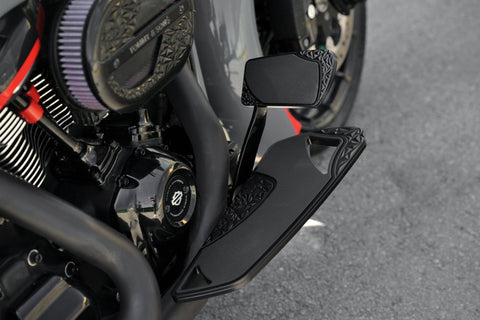 "Diamond Series" Fahrertrittbretter für Harley Davidson Touring Modelle