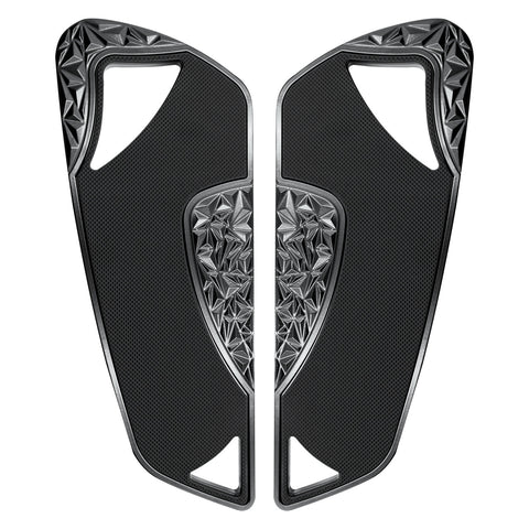 "Diamond Series" Fahrertrittbretter für Harley Davidson Touring Modelle